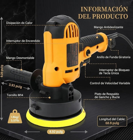 Pulidora Rotativa Profesional Americana 700W