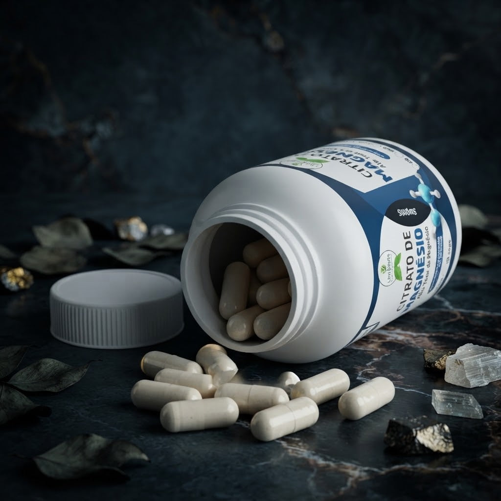 Citrato de Magnesio 500 mg - 60 Cápsulas | Alta Biodisponibilidad